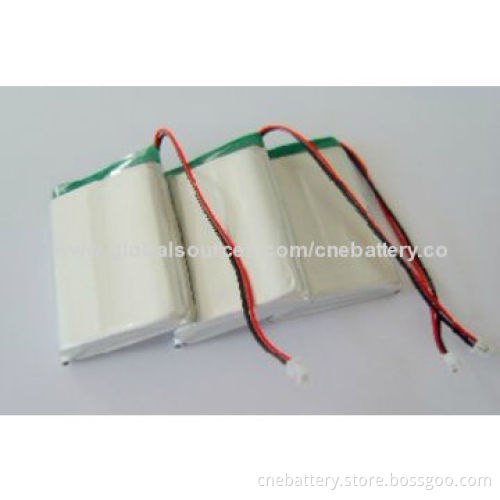 High Energy Lithium Polymer Batteries, 3.7V/3,900mAh, Used for Digital Terrestrial Signal
